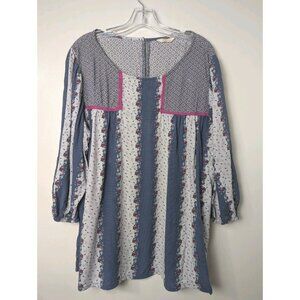 Matilda Jane A Quick Getaway Womens Top Blouse Size XL 48" Bust No Size Tag